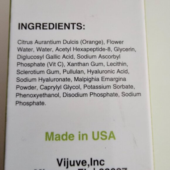 Vijuve Vitamin C Serum Skin Rejuvenator New In Box - Picture 8 of 11
